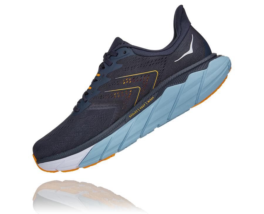 Hoka One One Hardloopschoenen Heren - Arahi 5 - Donkerblauw - BW1932586